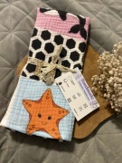 Pieluszka Muślinowa wykonana ręcznie