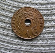 Holenderskie Indie Wschodnie 1 Cent 1942r  - P