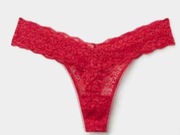 Bielizna Stringi Koronka Majtki Walentynki Masażer 