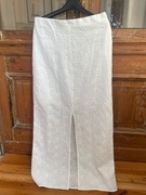 Kapphal nowa biała spódnica midi koronkowa gipiura boho