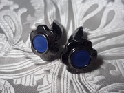 Spinki w kolorze czarnym niebieskim