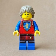 Lego Castle minifigurka Rycerz herbu Lew cas560 / 10305