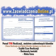 Zaświadczenia dla Chrzestnych , Spowiedź | ZaświadczeniaOnline.pl