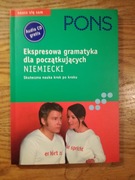Ekspresowa gramatyka dla początkujących NIEMIECKI + płyta CD