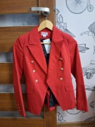 Marynarka czerwona xs