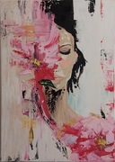 Epikurejka obraz ręcznie malowany 50x70 cm