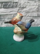 Ptaki figurka ceramika węgierska Bodrogkeresztur 