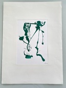 akryl MINIMALIZM 2000 CIESLAK Langnase z tajemniczej kolekcji UNIKAT obraz