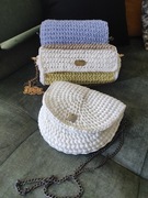 Torebka wykonana ręcznie, szydełko 