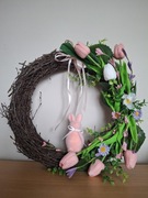 Wianek wiosenny dekoracja 