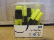 zakreślacz zółty 8 sztuk NOWE