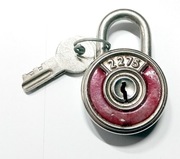 Mała kłódka PRL / DELTA / made in Poland