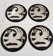 VAUXHALL EMBLEMATY NAKLEJKI KOŁPAKI FELGI 55 mm