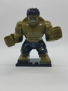 Minifigurka Hulk Duży Czarne Spodnie z świata Marvel Kompatybilna z LEGO