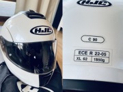 Kask motocyklowy HJC C90 – Biały(Pearl White) | Modularny | Rozmiar XL !