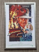 Indiana Jones and the temple of doom obraz w ramie za szkłem