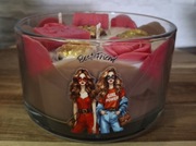 Świeca sojowa dla Przyjaciółki o zapachu czekolady