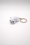Breloczek Mini Śpiący Miś Polarny