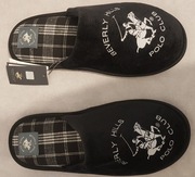 BEVERLY HILLS POLO CLUB Kapcie P4194525 czarny 45