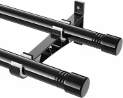 Karnisz z dwoma drążkami 76-365cm