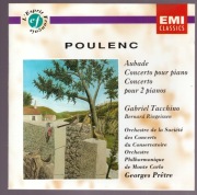 Poulenc - Aubade , Concerto for 2 Pianos - Tacchino , Pretre 