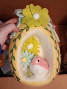 Nowe duże filcowe jajko wielkanocne 23 cm 