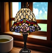 Lampa witrażowa Tiffany przepiękna 