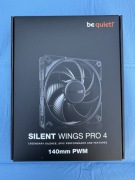 Wentylator be quiet! Silent Wings Pro 4 140mm PWM Czarny (BL099) =OKAZJA=