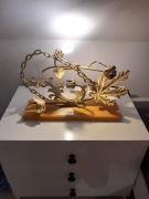 Unikatowa lampka recznie wykonana Metaloolastyka