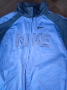 Bluza rozpinana Nike chabrowa rozmiar 152 na 158
