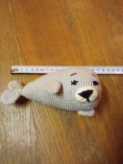 Maskotka z materiału foka dł-16cm szer-9cm