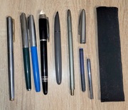 Stare Pióra długopisy montblanc 