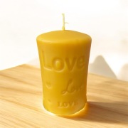 Świeca z wosku pszczelego 