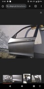 drzwi lewy przód w kolorze  spacegrau metallic a52/7 BMW X3 f25 