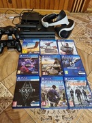 Ps4 pro 1tb 2 pady vr sporo gier