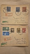 Koperty ze znaczkami NRD '56 i '57