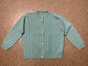 Ładny ciepły rozpinany damski sweter Berkertex rozmiar 46/48 !