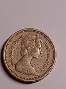 Elizabeth ii one pound 1983