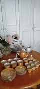 Porcelanowy serwis kawowy dla 6 osób Włocławek PRL.
