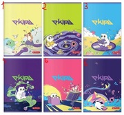 ZESZYT ZESZYTY EKIPA FRIZ RÓŻNE KOLORY SZKOŁA HIT