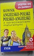 Słownik POLSKO-ANGIELSKI rea z opracowaniami 