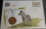 Koperta Numizmatyczna Zambia  