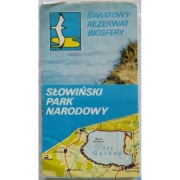 Słowiński Park Narodowy Światowy Rezerwat Biosfery - Mapa turystyczna