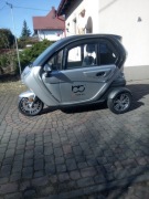 BILI BIKE CITY GO Skuter motorower elektryczny zabudowany z dachem