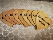 serca kocham cię MAMO decoupage