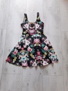 sukienka marki Gina Tricot roz. S kwiaty