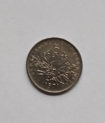 5 Franków- 1971,nikiel,śred.29mm,grub2mm,waga10gr,
