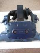 HTC vive pro + Valve Index kontrolery - gogle vr 