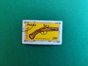 Znaczki polskie 1981:  Dzień znaczka – Stara broń, PRL, vintage
