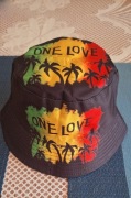 Bucket hat, rybaczka, panamka reggae, rasta, Jamaica, Jah, Marley. Nowy